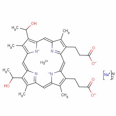 汞撒利結(jié)構(gòu)式_15375-94-7結(jié)構(gòu)式