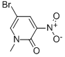 5-Bromo-1-methyl-3-nitropyridin-2(1h)-one Structure,153888-45-0Structure