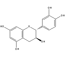 兒茶素結構式_154-23-4結構式