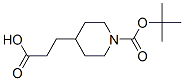 N-Boc-4-piperidinepropionic acid Structure,154375-43-6Structure