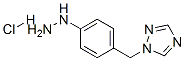 1-[(4-Hydrazinophenyl)methyl]-1H-1,2,4-triazole hydrochloride Structure,154748-67-1Structure