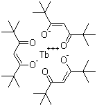 Tris(2,2,6,6-tetramethyl-3,5-heptanedionato)terbium(iii) Structure,15492-51-0Structure