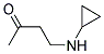 2-Butanone, 4-(cyclopropylamino)-(9ci) Structure,155562-24-6Structure