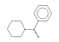 Methanethione,phenyl-1-piperidinyl- Structure,15563-40-3Structure