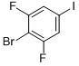 3,5-Difluoro-4-bromoiodobenzene Structure,155906-10-8Structure