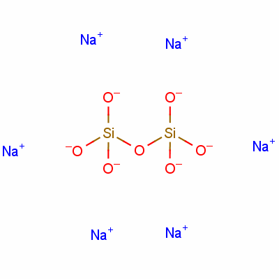 Hexasodium diorthosilicate Structure,15593-82-5Structure