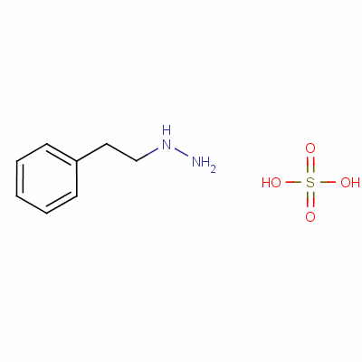 苯肼硫酸鹽結(jié)構(gòu)式_156-51-4結(jié)構(gòu)式