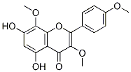 5,7-Dihydroxy-3,4’,8-trimethoxyflavone Structure,1570-09-8Structure