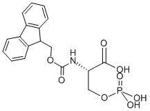 Fmoc-ser(po3h2)-OH結(jié)構(gòu)式_158171-15-4結(jié)構(gòu)式