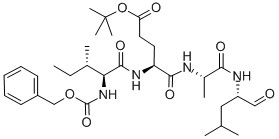 Z-異亮氨酰-叔丁基谷氨酰-丙氨酸-亮氨酸縮醛結(jié)構(gòu)式_158442-41-2結(jié)構(gòu)式