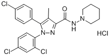 Rimonabant hydrochloride Structure,158681-13-1Structure