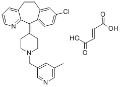 Rupatadine fumarate Structure,158876-82-5Structure