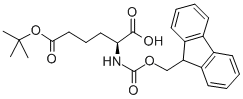 Hexanedioic acid, 2-[[(9H-fluoren-9-ylmethoxy)carbonyl]amino]-, 6-(1,1-dimethylethyl) ester, (2S)- Structure,159751-47-0Structure