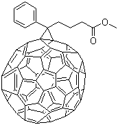 (6,6)-Phenyl-c61 butyrie acid methyl ester；pcbm Structure,160848-22-6Structure