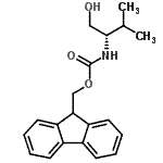 Fmoc-纈氨醇結(jié)構(gòu)式_160885-98-3結(jié)構(gòu)式