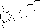 Dioctyl(maleate)tin Structure,16091-18-2Structure