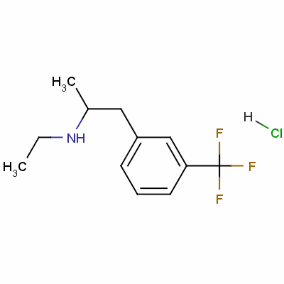 Fenfluramine hydrochloride Structure,16105-77-4Structure