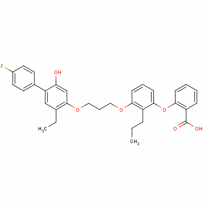 Etalocib Structure,161172-51-6Structure