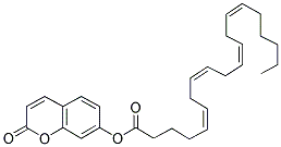 (5Z,8Z,11Z,14Z)-5,8,11,14-二十碳四烯酸 2-氧代-2H-1-苯并吡喃-7-基酯結(jié)構(gòu)式_161180-11-6結(jié)構(gòu)式