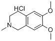 2-Methyl-6,7-dimethoxy-1,2,3,4-tetrahydroisoquinoline hydrochloride Structure,16135-43-6Structure