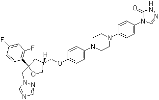 泊沙康唑-8結(jié)構(gòu)式_161532-56-5結(jié)構(gòu)式