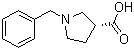 3-Pyrrolidinecarboxylic acid, 1-(phenylmethyl)-, (S)- Structure,161659-80-9Structure