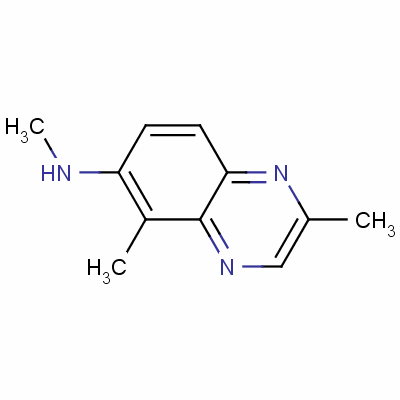 6-Quinoxalinamine,n,2,5-trimethyl-(9ci) Structure,161696-99-7Structure