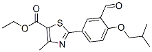 Ethyl 2-(3-formyl-4-iso butoxyphenyl)-4-methylthiazole-5-carboxylate Structure,161798-03-4Structure