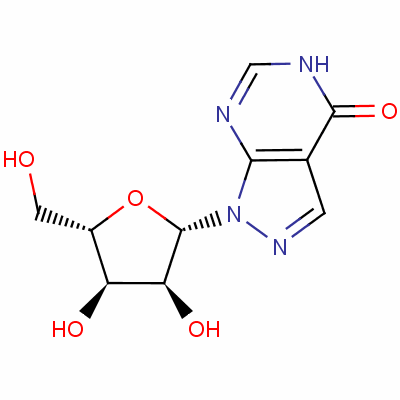 Allopurinol riboside Structure,16220-07-8Structure