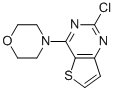 2-Chloro-4-(4-morpholinyl)thieno[3,2-d]pyrimidine Structure,16234-15-4Structure