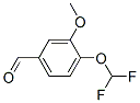 4-Difluoromethoxy-3-methoxy-benzaldehyde Structure,162401-70-9Structure