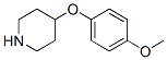 4-(4-Methoxyphenoxy)piperidine Structure,162402-33-7Structure