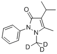 Propyphenazone-d3 (2-n-methyl-d3)Structure,162935-29-7Structure Propyphenazone-d3 (2-n-methyl-d3) Structure,162935-29-7Structure