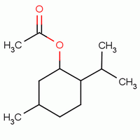 乙酸-L-薄荷酯結構式_16409-45-3結構式