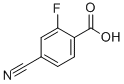 4-Cyano-2-fluorobenzoic acid Structure,164149-28-4Structure