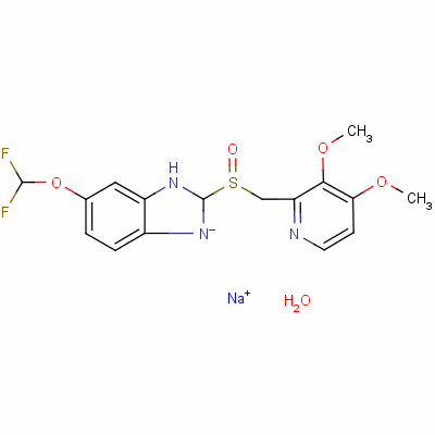 Pantoprazolesodiumsesquihydrate Structure,164579-32-2Structure