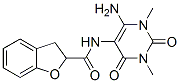 n-(6-氨基-1,2,3,4-四氫-1,3-二甲基-2,4-二氧代-5-嘧啶)-2,3-二氫-2-苯并呋喃羧酰胺結(jié)構(gòu)式_166115-81-7結(jié)構(gòu)式