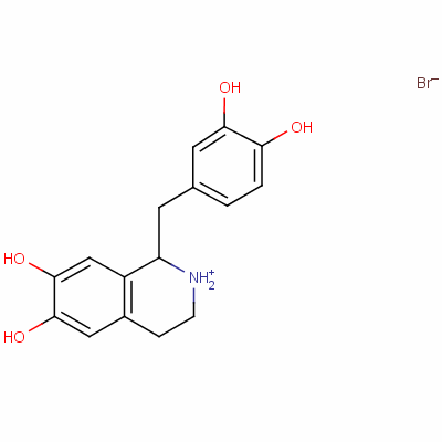 (+/-)-Tetrahydropapaveroline hydrobromide Structure,16659-88-4Structure