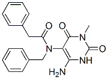  n-(4-氨基-1,2,3,6-四氫-1-甲基-2,6-二氧代-5-嘧啶)-n-(苯基甲基)-苯乙酰胺結(jié)構(gòu)式_167299-12-9結(jié)構(gòu)式