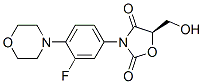 (5R)-3-(3-Fluoro-4-(4-morpholinyl)phenyl)-5-hydroxymethyl-2-oxazolidione Structure,168828-82-8Structure