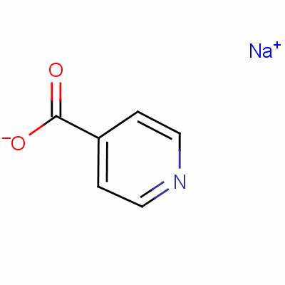 Sodium 4-pyridinecarboxylate Structure,16887-79-9Structure