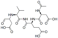 Ac-Asp-Glu-Val-Asp-CHO Structure,169332-60-9Structure