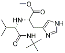 (s)-(9ci)-n-[1-[[(1,1-二甲基乙基)氨基]羰基]-2-甲基丙基]-L-組氨酸甲酯結(jié)構(gòu)式_169453-11-6結(jié)構(gòu)式