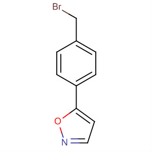 5-(4-Bromomethyl-phenyl)-isoxazole Structure,169547-50-6Structure