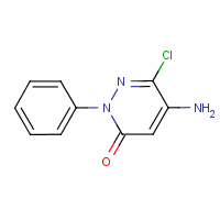 3(2H)-pyridazinone,5-amino-6-chloro-2-phenyl- Structure,1698-59-5Structure