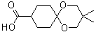 1,5-Dioxaspiro5.5undecane-9-carboxylic acid,3,3-dimethyl- Structure,169822-66-6Structure