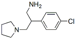 [1-(4-Chloro-phenyl)-2-pyrrolidin-1-yl-ethyl]-methyl-amine Structure,170119-33-2Structure