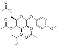 4-Methoxyphenyl 2,3,4,6-tetra-o-acetyl-α-d-mannopyranoside Structure,17042-40-9Structure