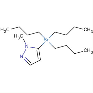 1-Methyl-5-(tributylstannyl)-1h-pyrazole Structure,170682-50-5Structure