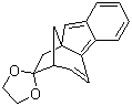 Spiro[1,3-dioxolane-2,8(9h)-[7h-7,9a]methanobenz[a]azulene] Structure,171-00-6Structure